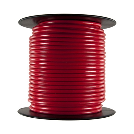 THE BEST CONNECTION Primary Wire - Rated 80Â°C 10 AWG, Red 100 Ft. 102C